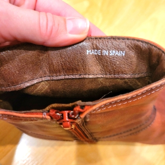 Pikolions Women's Leather Zip Ankle Boots Booties Size 38 - Picture 5 of 15